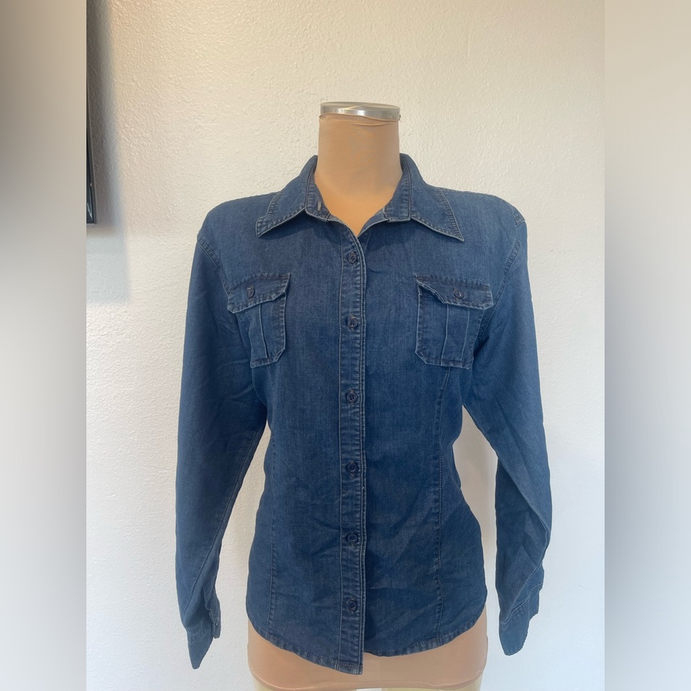 Riders by Lee Blue Denim Shirt